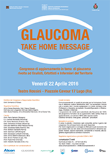 Locandina Congresso Glaucoma Lugo